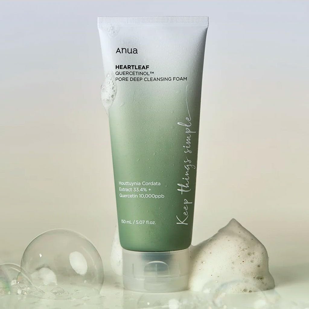 Anua Heartleaf Quercetinol Pore Cleansing Foam 150ml-thekimyoung.com