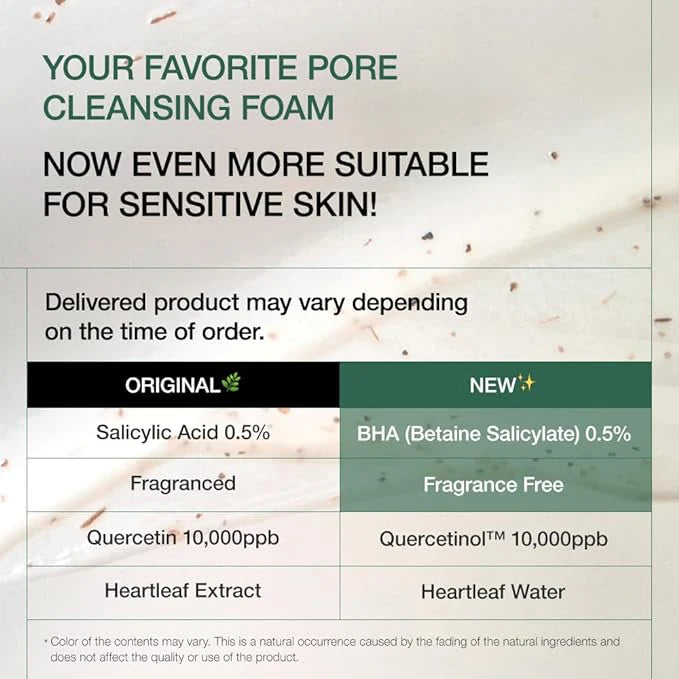 Anua Heartleaf Quercetinol Pore Cleansing Foam 150ml-thekimyoung.com