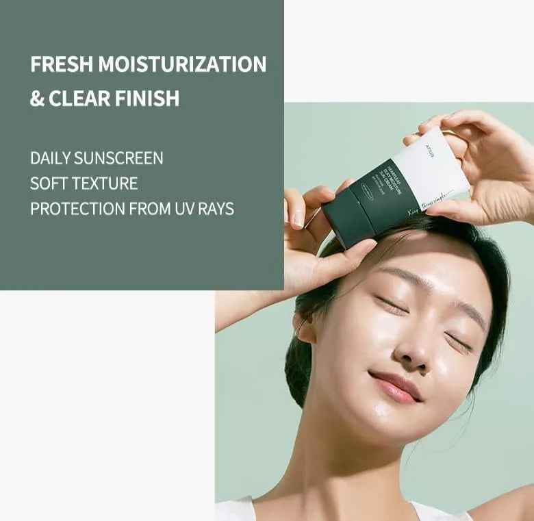 Anua Heartleaf Silky Moisture Sunscreen SPF50+ - 50ml+50ml (Double Pack)-thekimyoung.com
