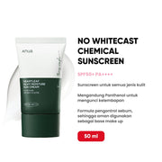 Anua Heartleaf Silky Moisture Sunscreen SPF50+ - 50ml+50ml (Double Pack)-thekimyoung.com