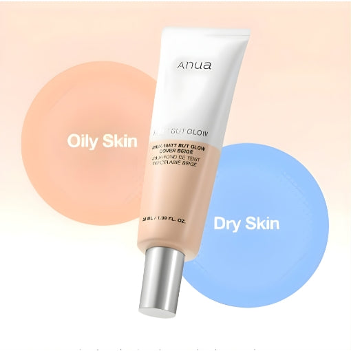 Anua - Matt But Glow Cover Beige Spf 50+ Pa++++ (50ml)-thekimyoung.com