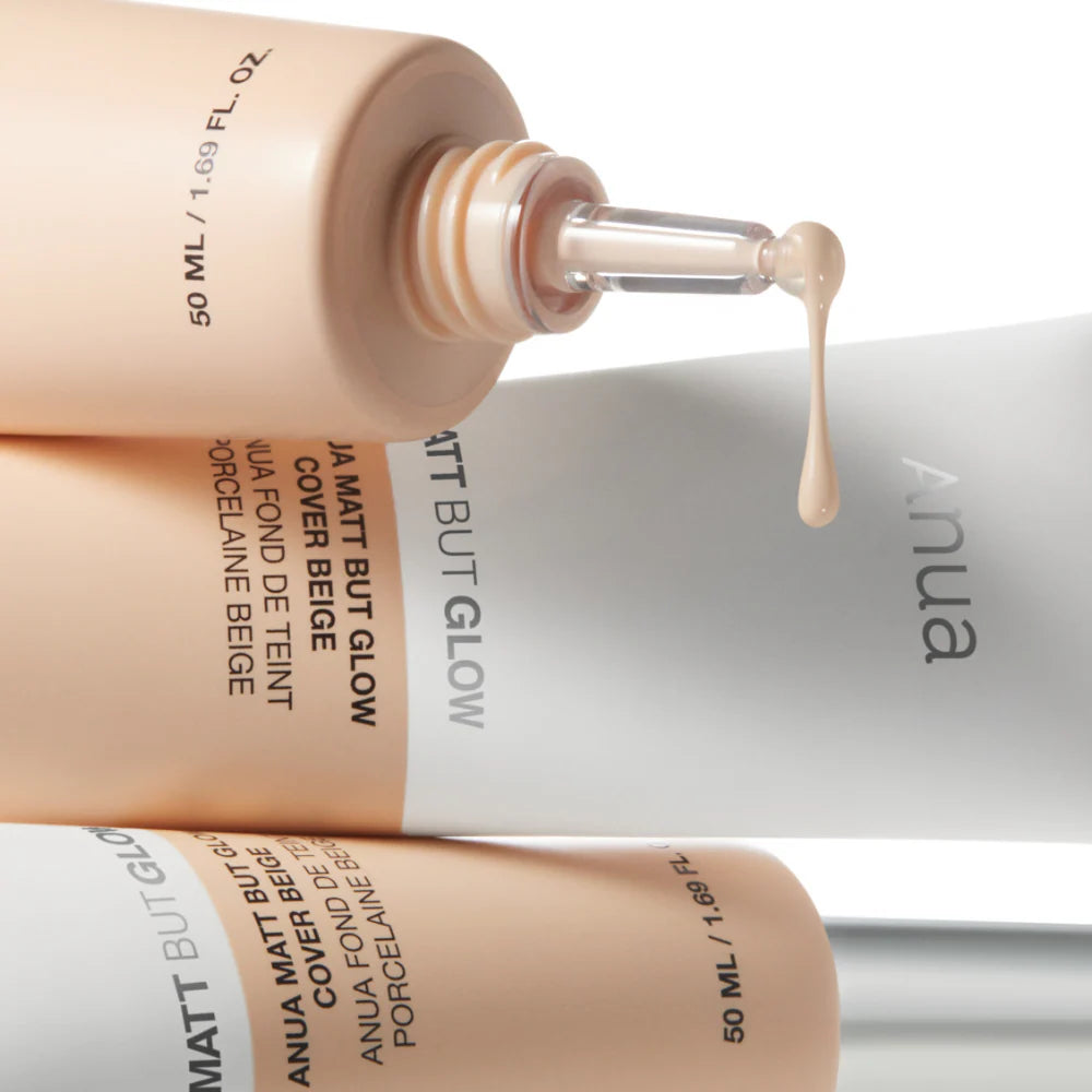 Anua - Matt But Glow Cover Beige Spf 50+ Pa++++ (50ml)-thekimyoung.com