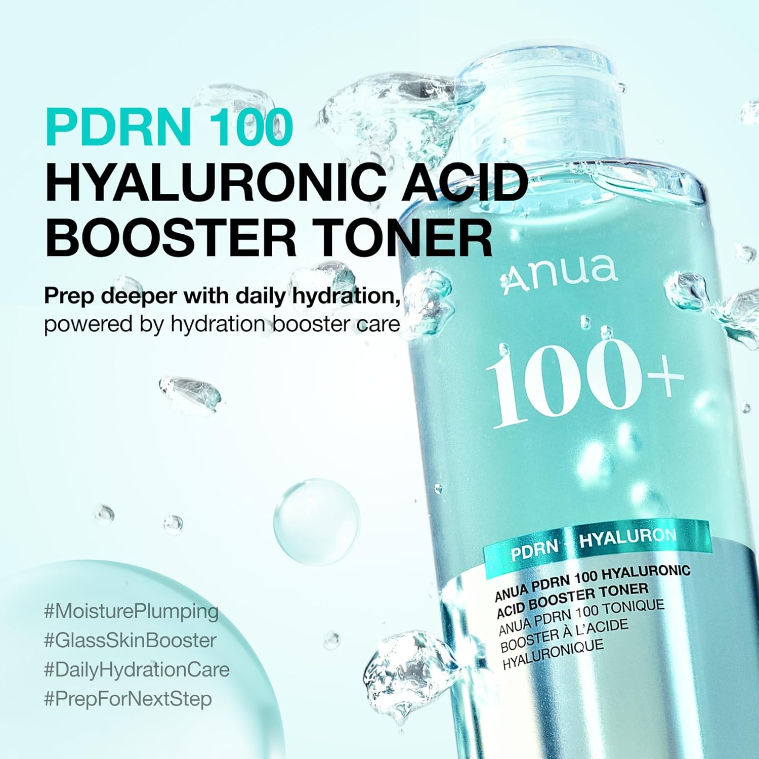 Anua - PDRN 100 Hyaluronic Acid Booster Toner (250ml)-thekimyoung.com