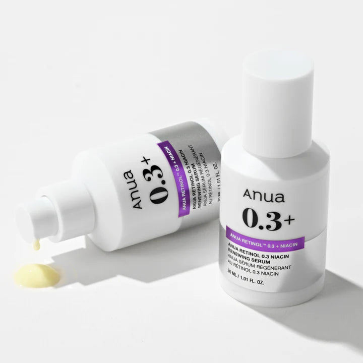 Anua - Retinol 0.3% + Niacin Renewing Serum 30ml-thekimyoung.com