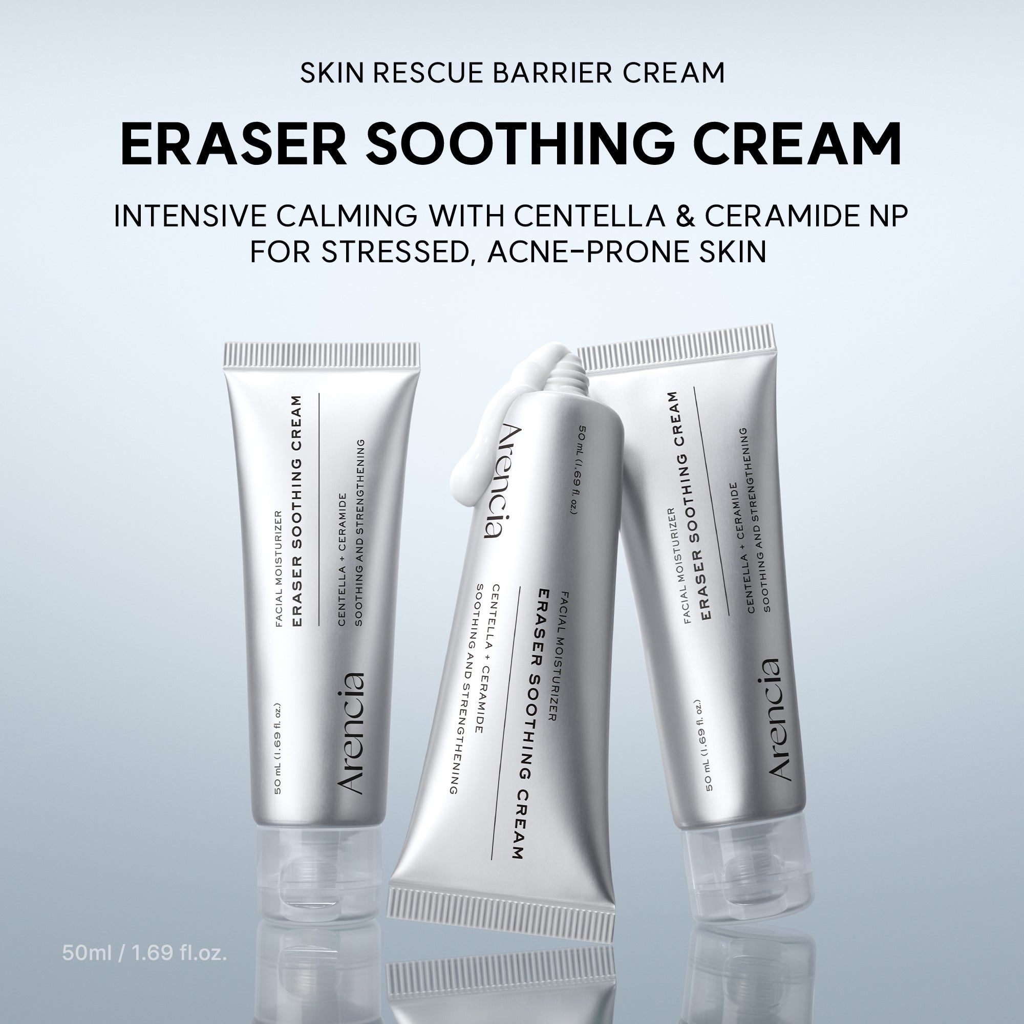 Arencia - Eraser Soothing Cream (50ml)-thekimyoung.com