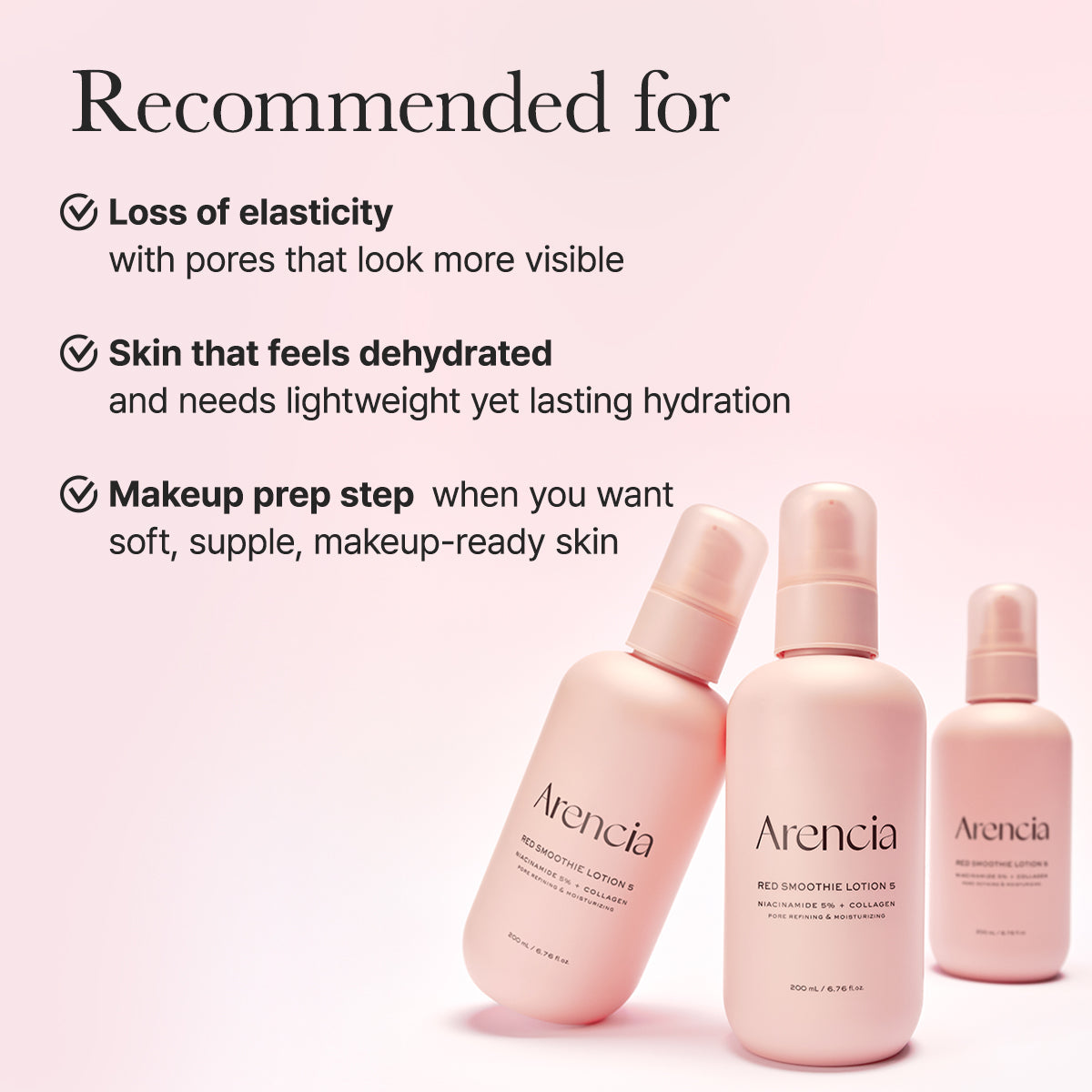 Arencia - Red Smoothie Face Lotion Moisturizer 5-thekimyoung.com
