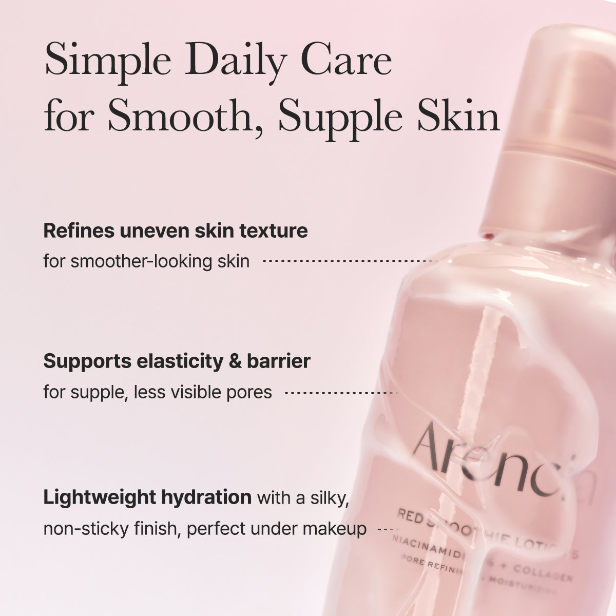 Arencia - Red Smoothie Face Lotion Moisturizer 5-thekimyoung.com