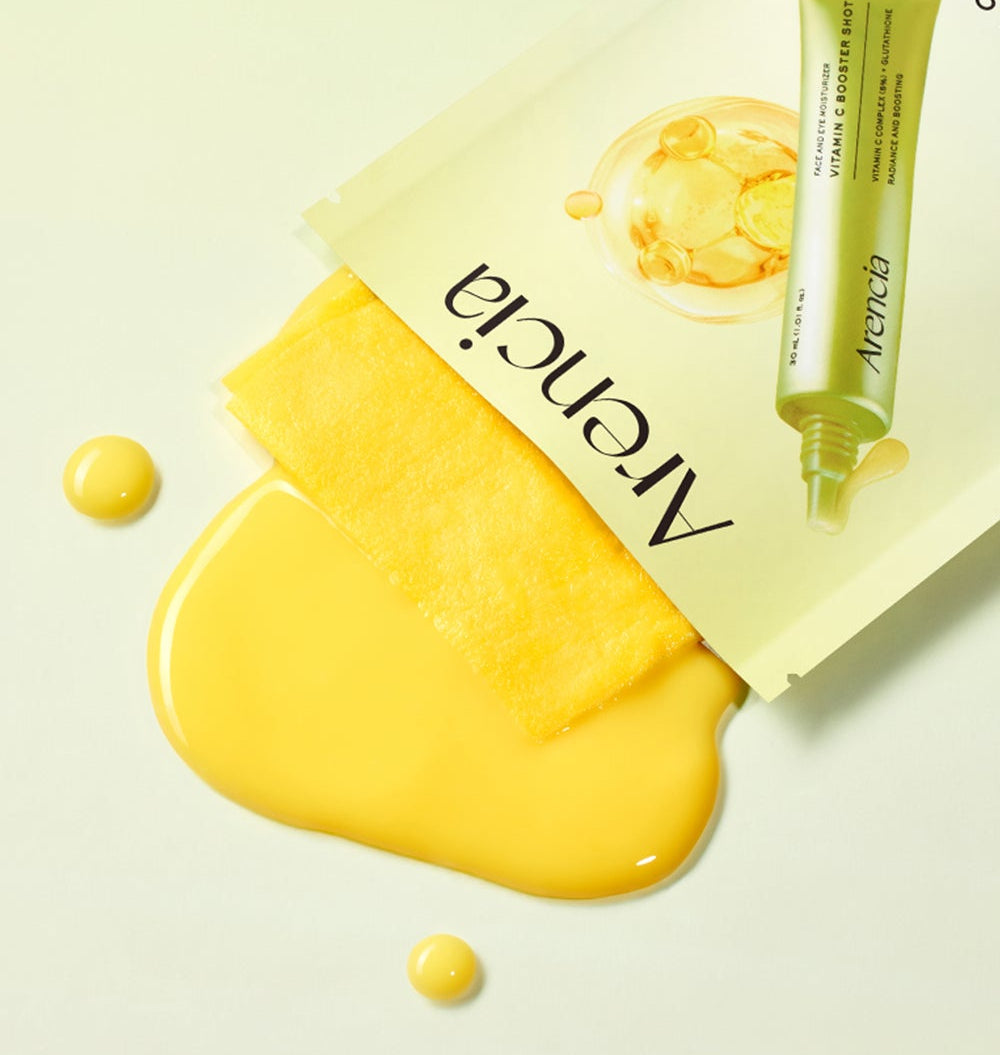 Arencia - Vitamin C Booster Shot Mask (5 sheets)-thekimyoung.com