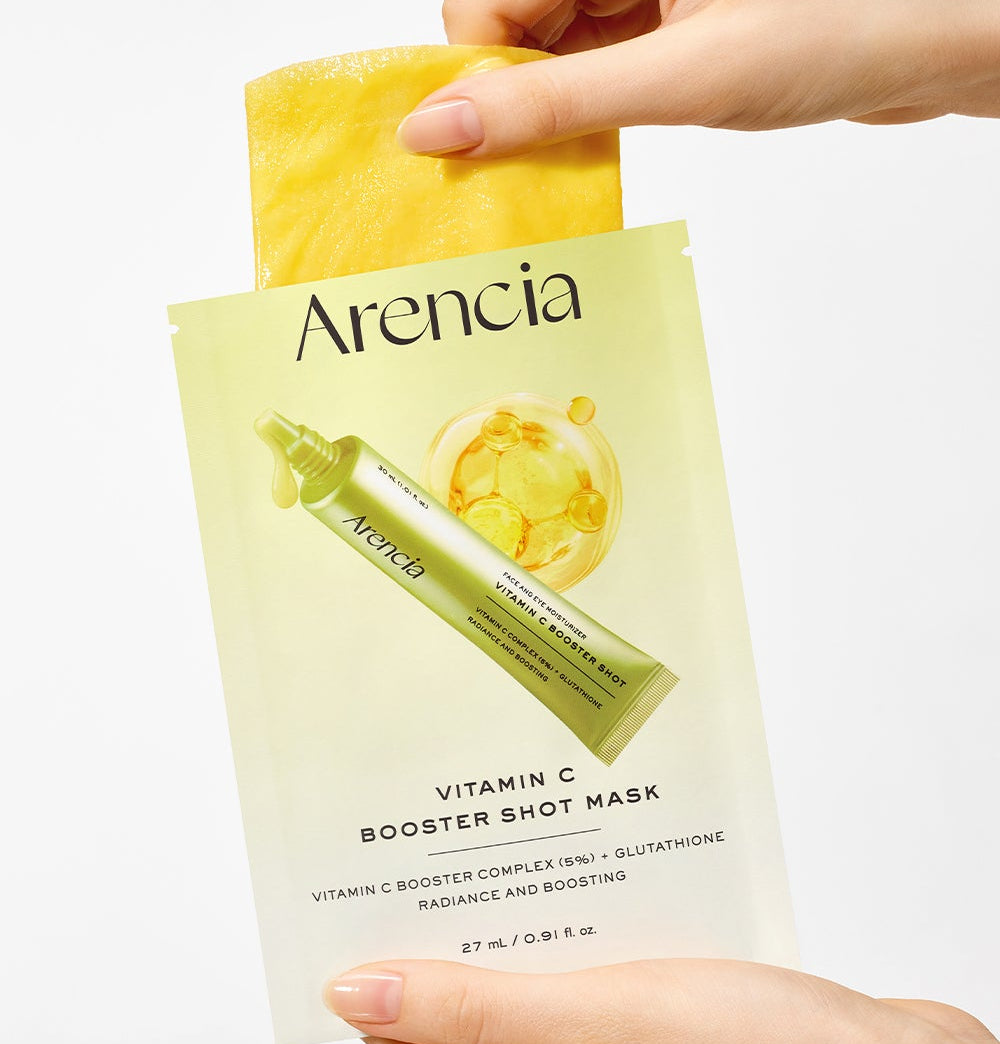 Arencia - Vitamin C Booster Shot Mask (5 sheets)-thekimyoung.com
