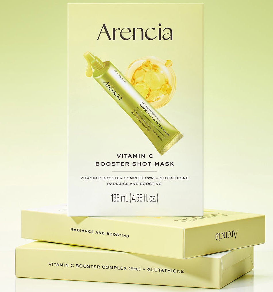 Arencia - Vitamin C Booster Shot Mask (5 sheets)-thekimyoung.com