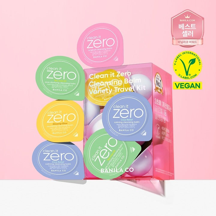 BANILA CO Clean It Zero Variety Travtl Kit 3ml X 16 Cleansing Balm BANILA CO