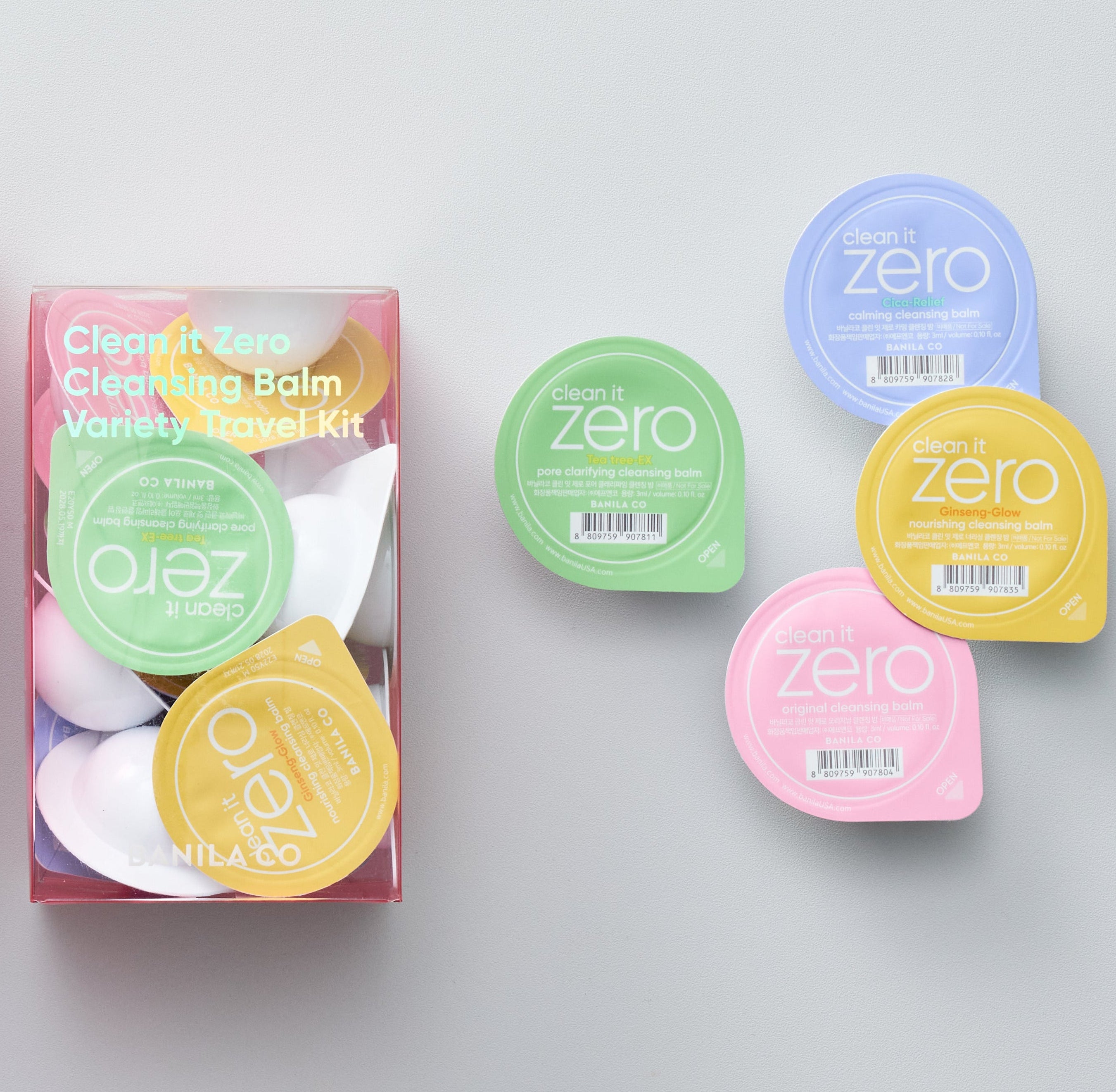 BANILA CO Clean It Zero Variety Travtl Kit 3ml X 16 Cleansing Balm BANILA CO