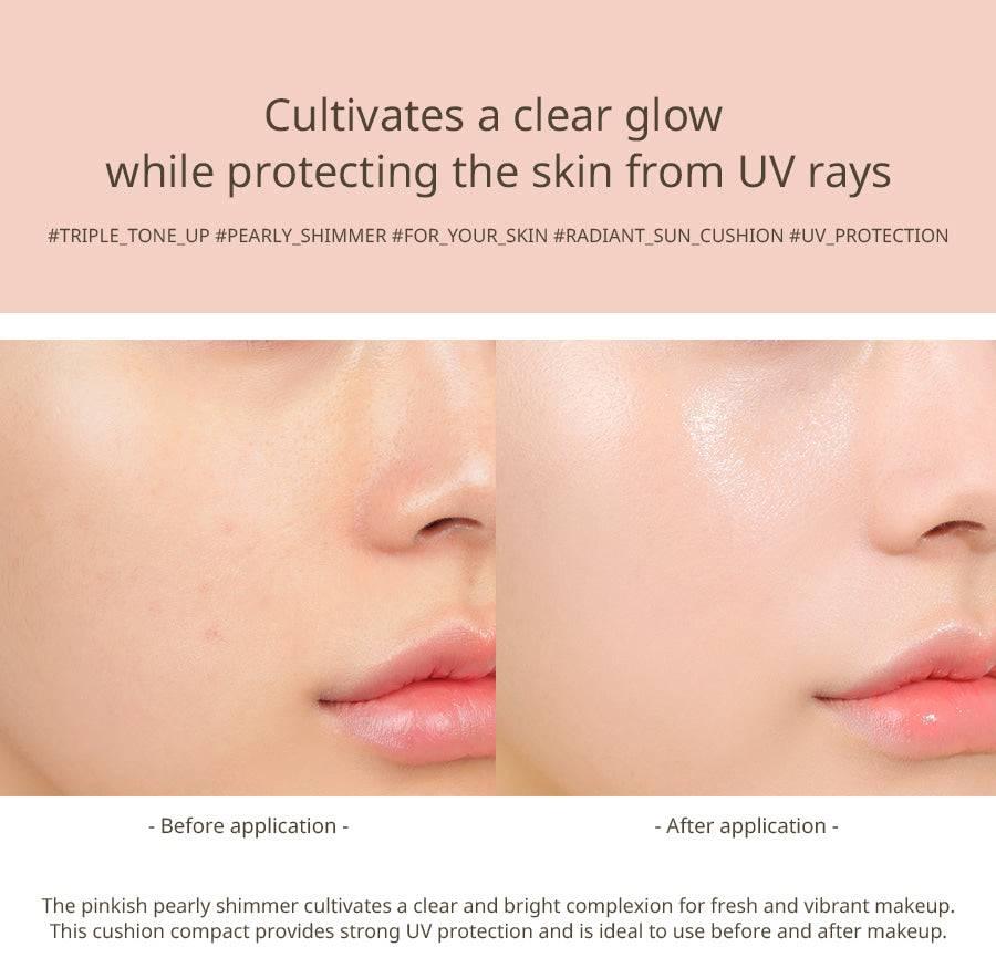 3CE Glow Cushion 15g + Refill-thekimyoung.com