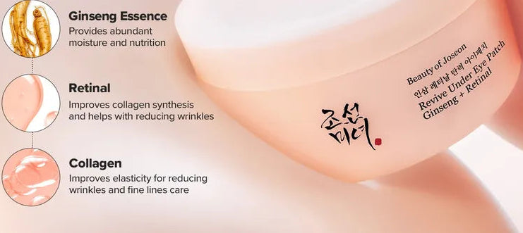 Beauty of Joseon - Revive Under Eye Patch: Ginseng + Retinal (60pcs)-thekimyoung.com