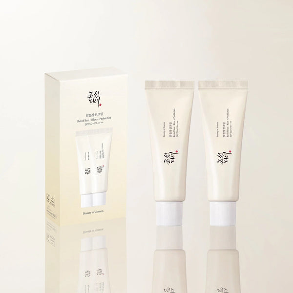Beauty of Joseon Relief Sun: Rice + Probiotics SPF50+ PA++++ Double Pack(50ml + 50ml)-thekimyoung.com