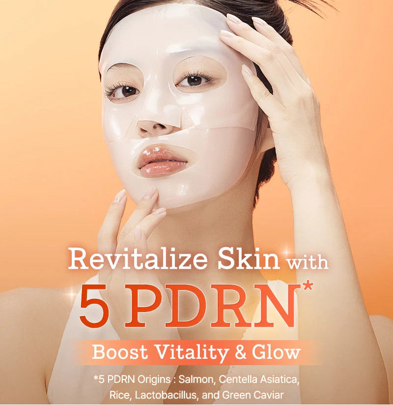 COSRX - 5 PDRN Hyaluronic Acid Vital Hydrating Hydrogel Mask (1 Pack 3ea)-thekimyoung.com