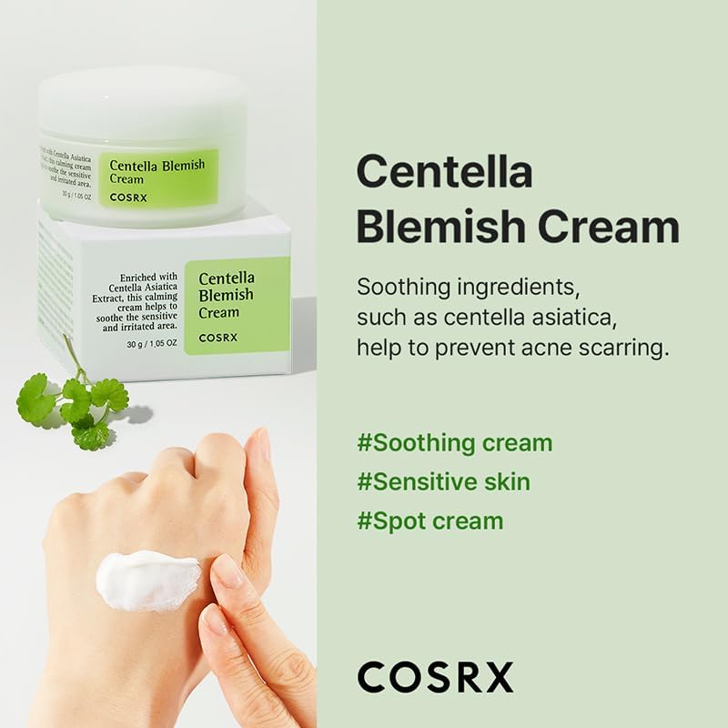 COSRX - Centella Blemish Cream 30ml-thekimyoung.com