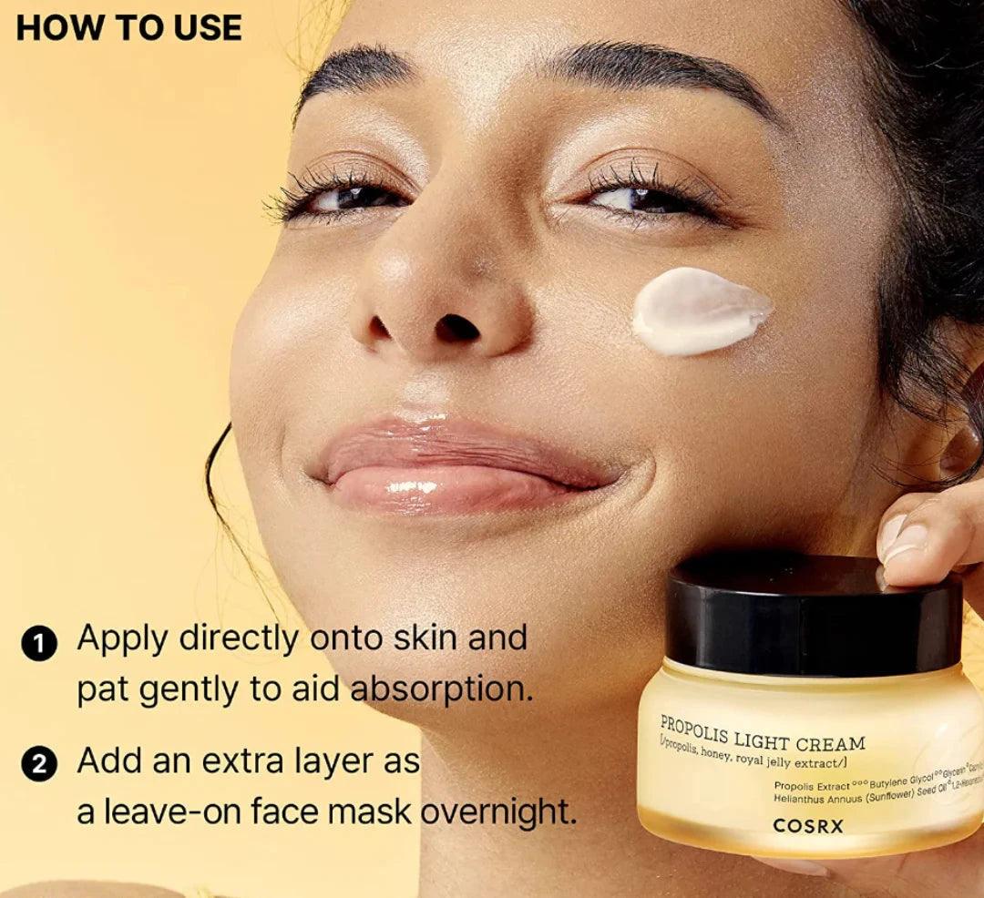 COSRX Full Fit Propolis Light Cream 65ml Moisturizer Cream COSRX