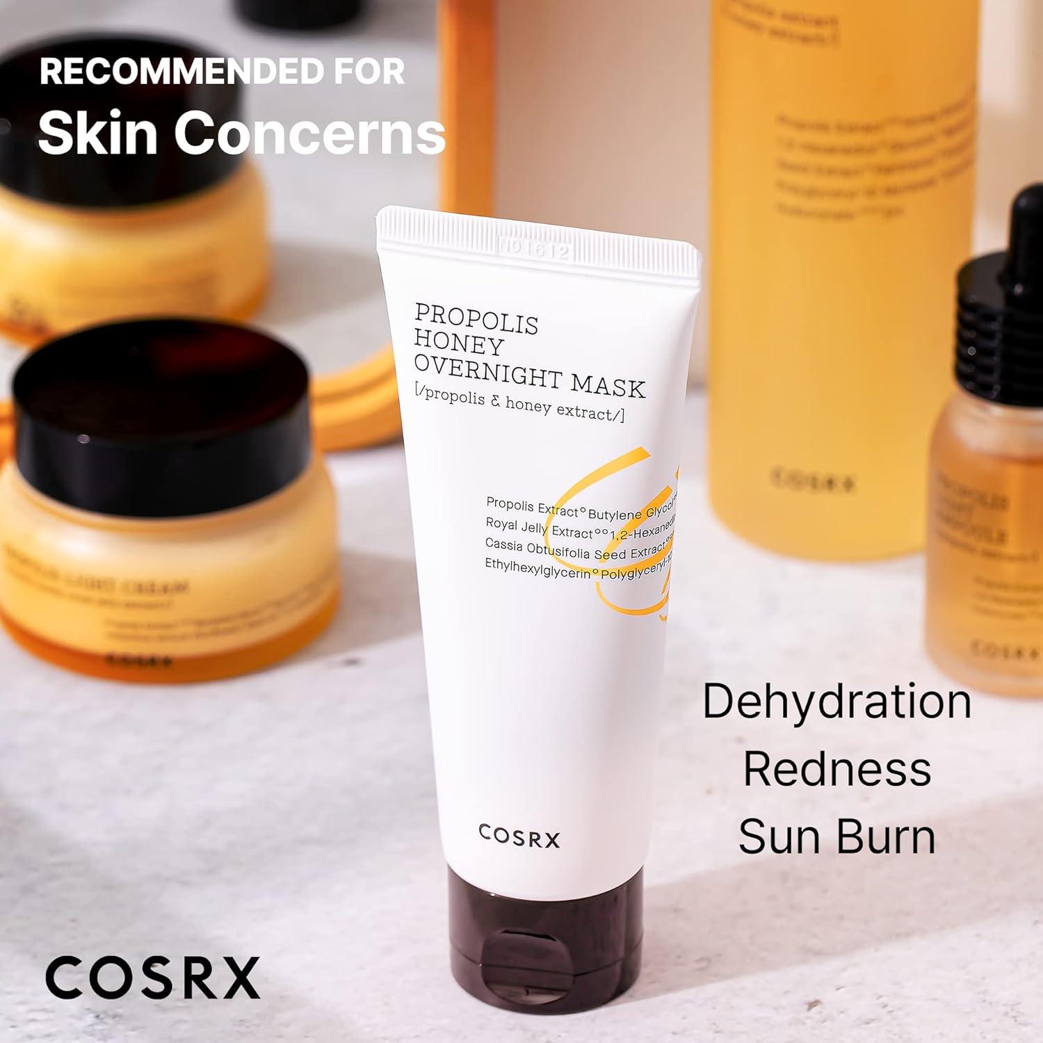 COSRX - Full Fit Propolis Honey Overnight Mask (60ml)-thekimyoung.com