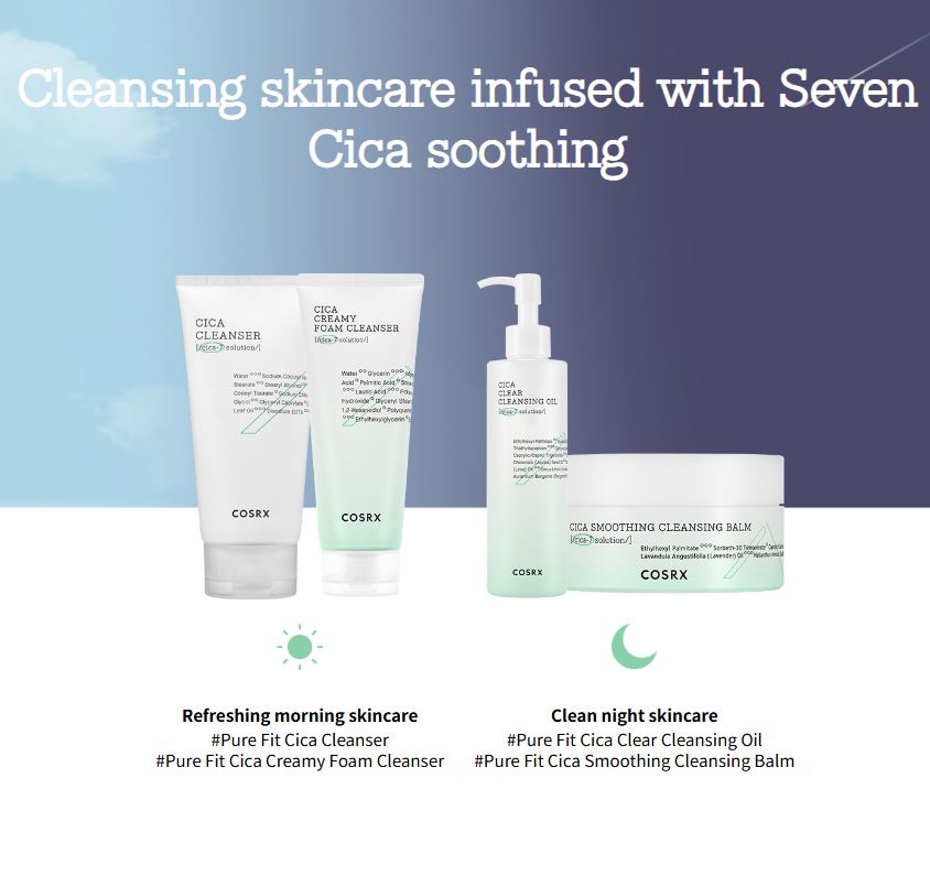 COSRX - Pure Fit Cica Clear Cleansing Oil (200ml)-thekimyoung.com
