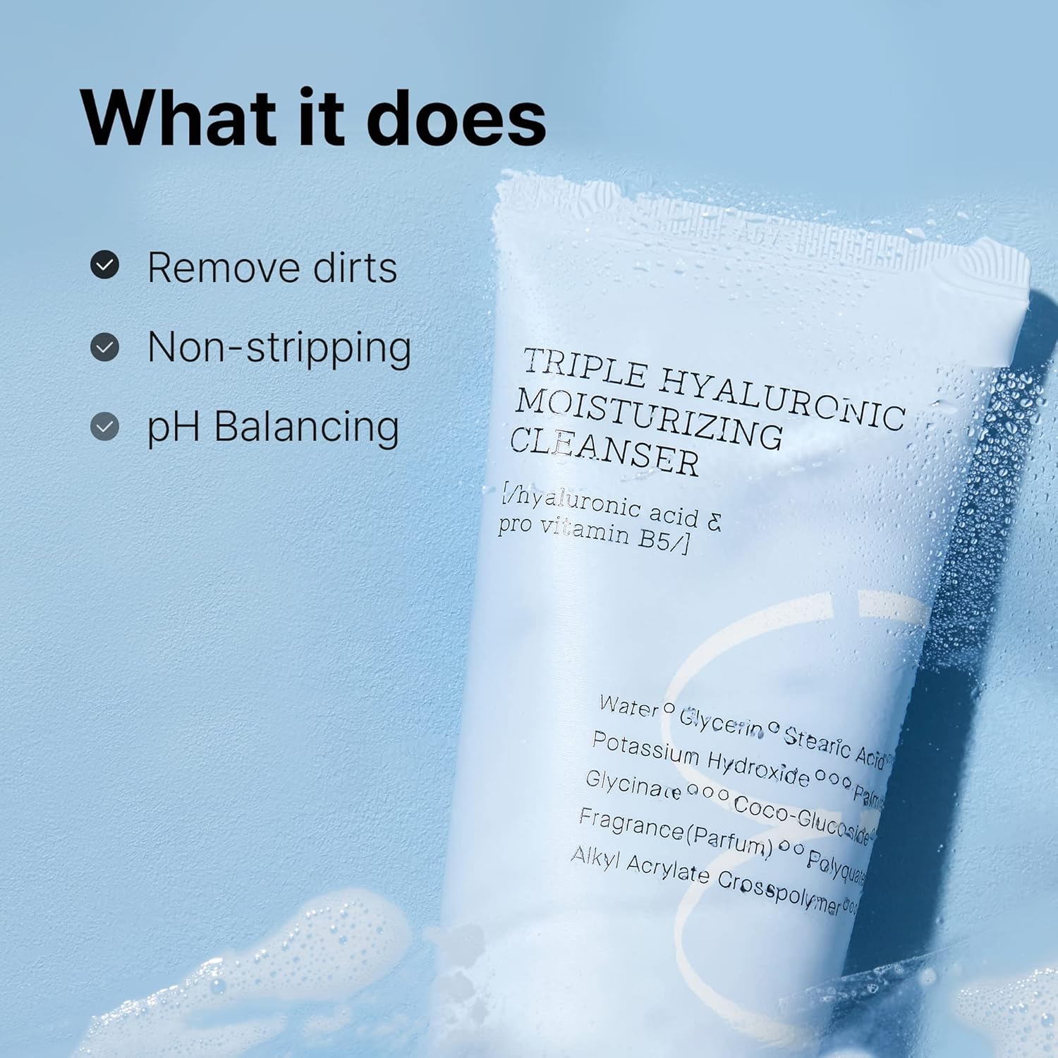 COSRX - Triple Hyaluronic Moisturizing Cleanser (150ml)-thekimyoung.com