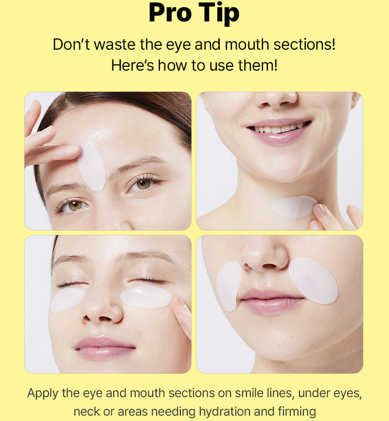 COSRX - Advanced Snail Mucin Glass Glow Hydrogel Mask (3 Sheets)-thekimyoung.com