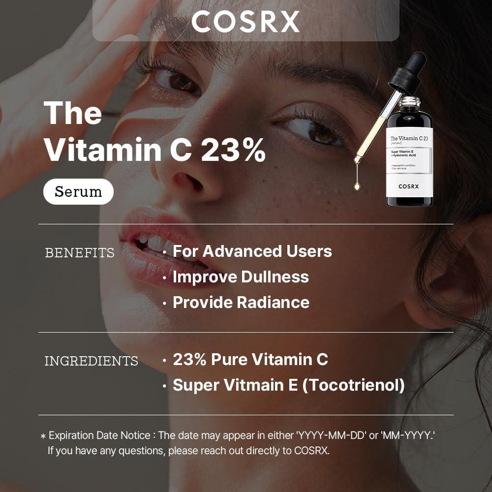 COSRX The Vitamin C 23 Serum 20ml Double Pack (20ml + 20ml) Face Serum COSRX