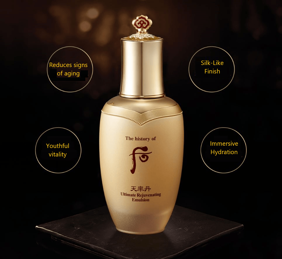 The History of Whoo - CHEONYULDAN HWAYUL Ultimate Rejuvenating Emulsion 110ml-thekimyoung.com