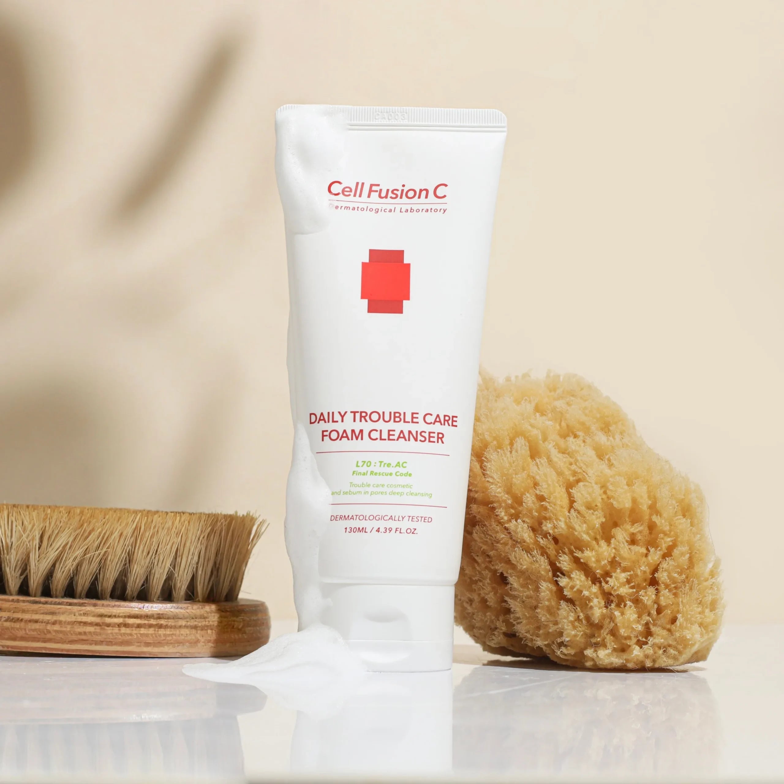 Cell Fusion C TRE.AC Daily Trouble Care Foam Cleanser 130ml Cleansing Foam Cell Fusion C