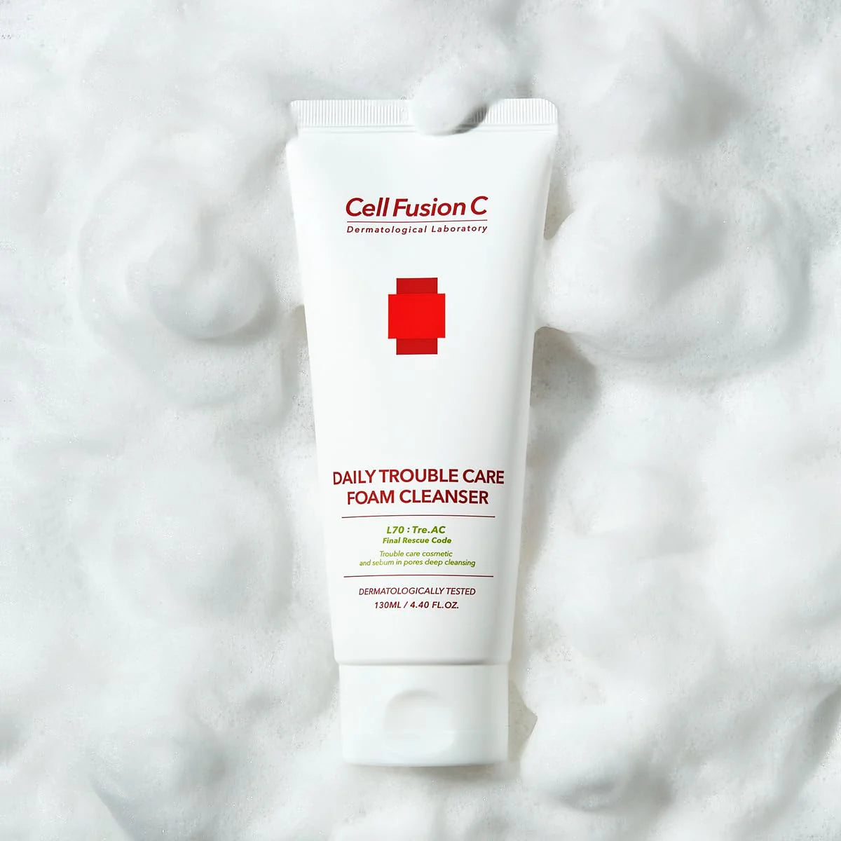 Cell Fusion C TRE.AC Daily Trouble Care Foam Cleanser 130ml Cleansing Foam Cell Fusion C
