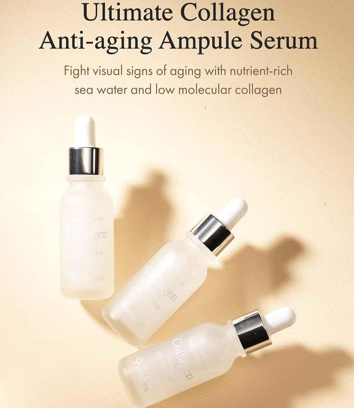 9Wishes Ultimate Collagen Ampoule Serum - 25ml Face Serum 9wishes