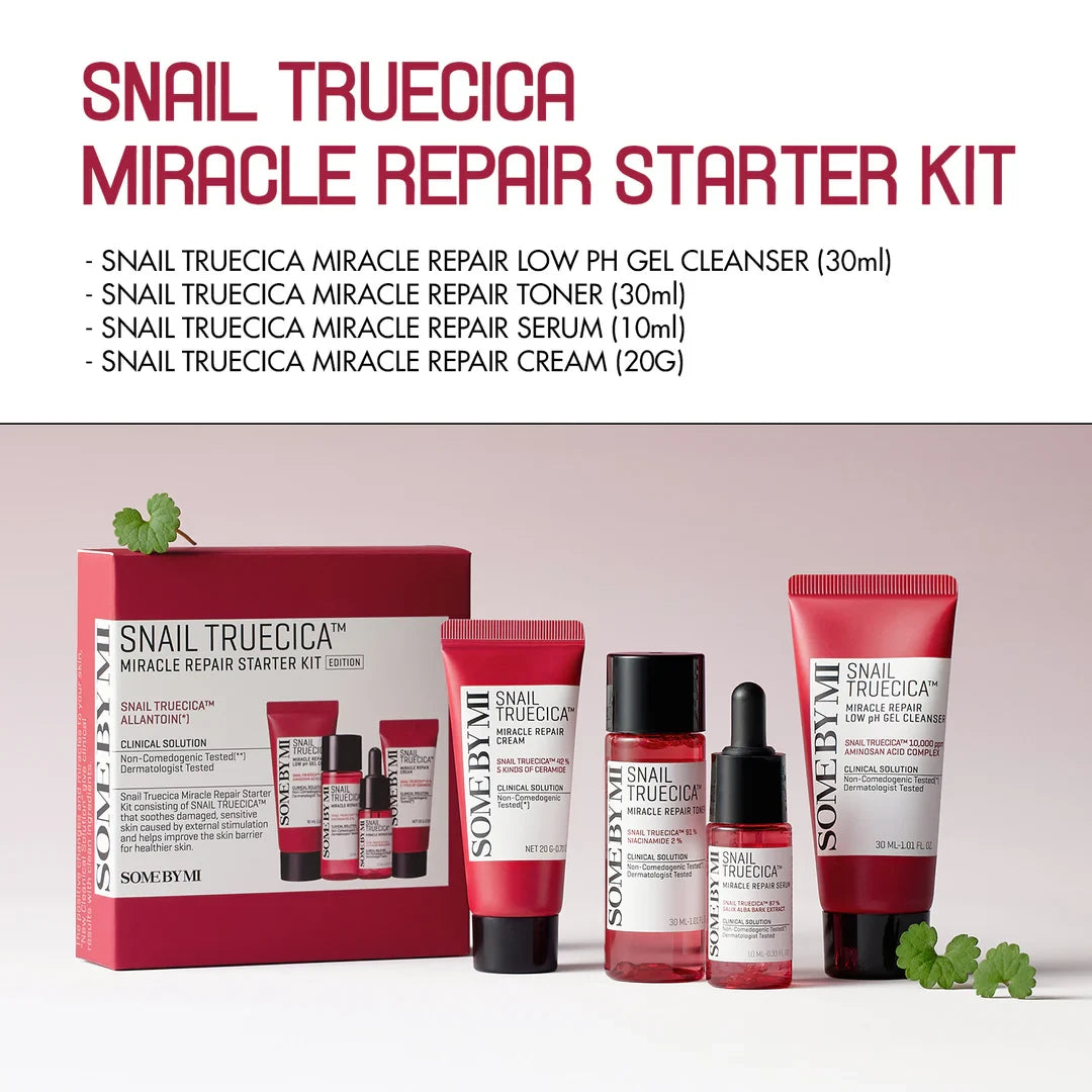SOME BY MI - Snail Truecica Miracle Repair Starter Kit-thekimyoung.com