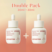 innisfree Black Tea Youth Enhancing Ampoule 30ml+30ml (Double Pack) Ampoule innisfree