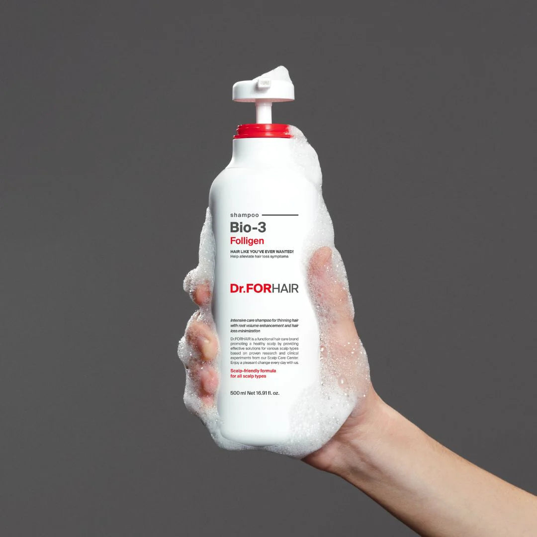 Dr.FORHAIR Bio-3 Folligen Shampoo 500ml-thekimyoung.com