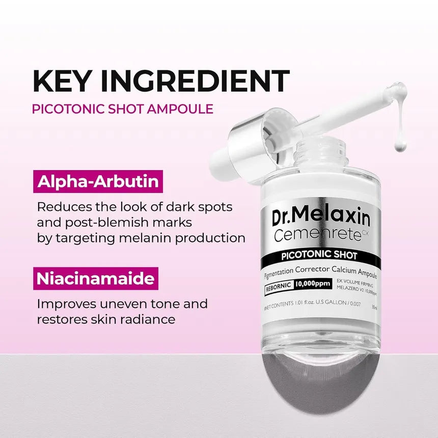 Dr.Melaxin Cemenrete Picotonic Shot Pigmentation Serum 30ml Face Serum Dr.Melaxin
