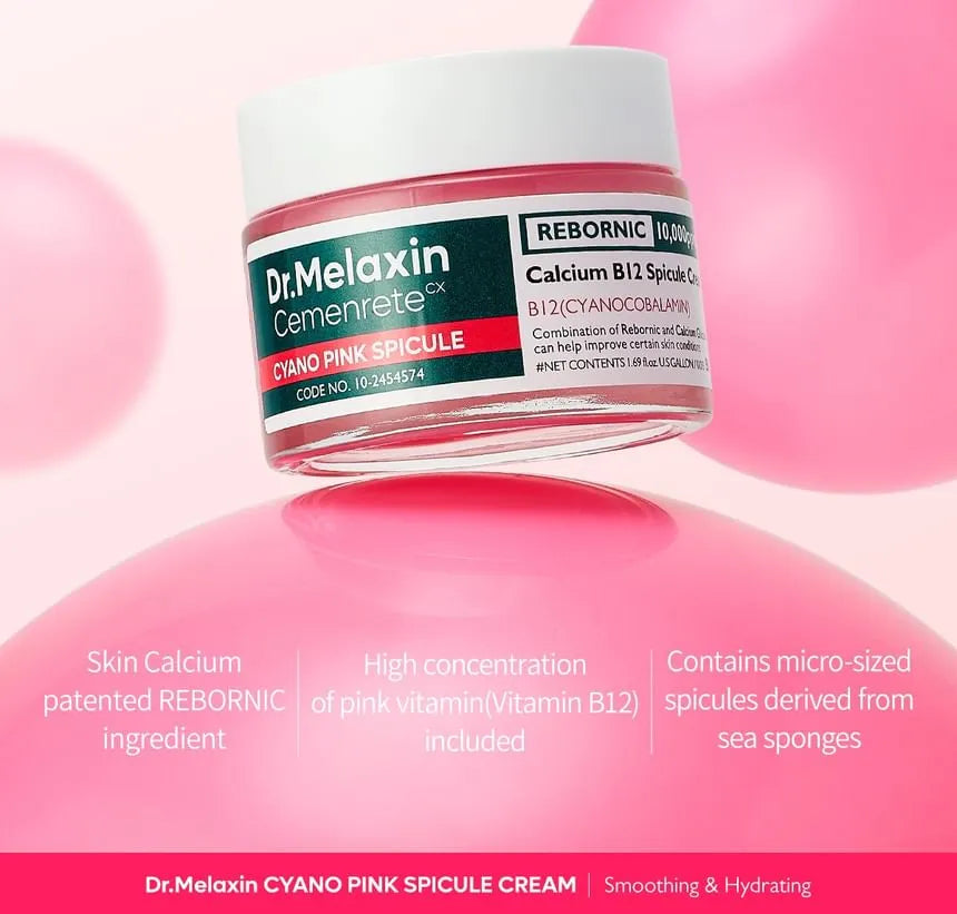 Dr. Melaxin Cemenrete Cyano Pink Spicule Cream 50ml Face Cream Dr.Melaxin