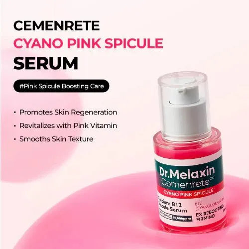 Dr.Melaxin Cementrit Cyano Pink Spicule Serum 30ml Face Serum Dr.Melaxin