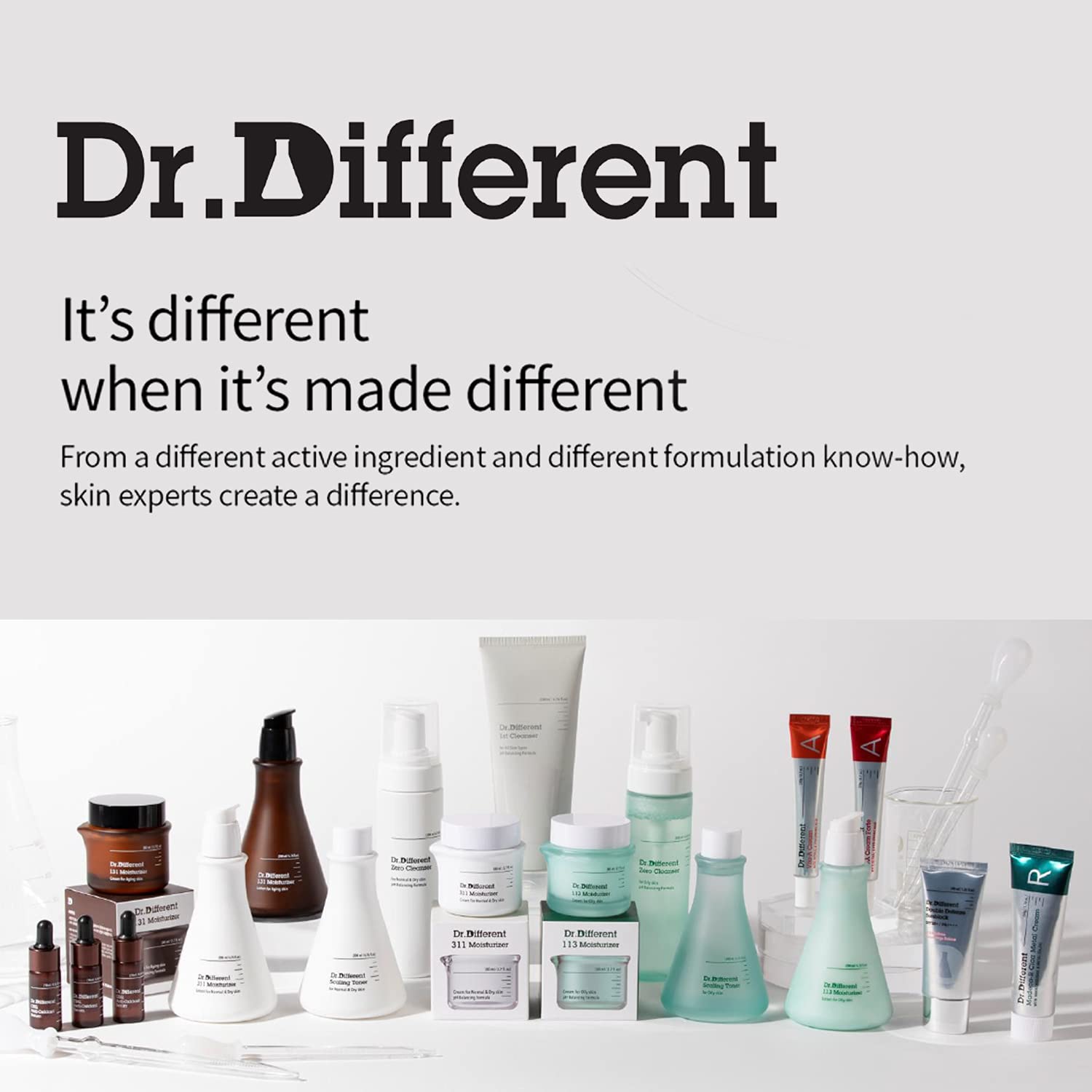 Dr. Different 131 Moisturizer 100ml-thekimyoung.com