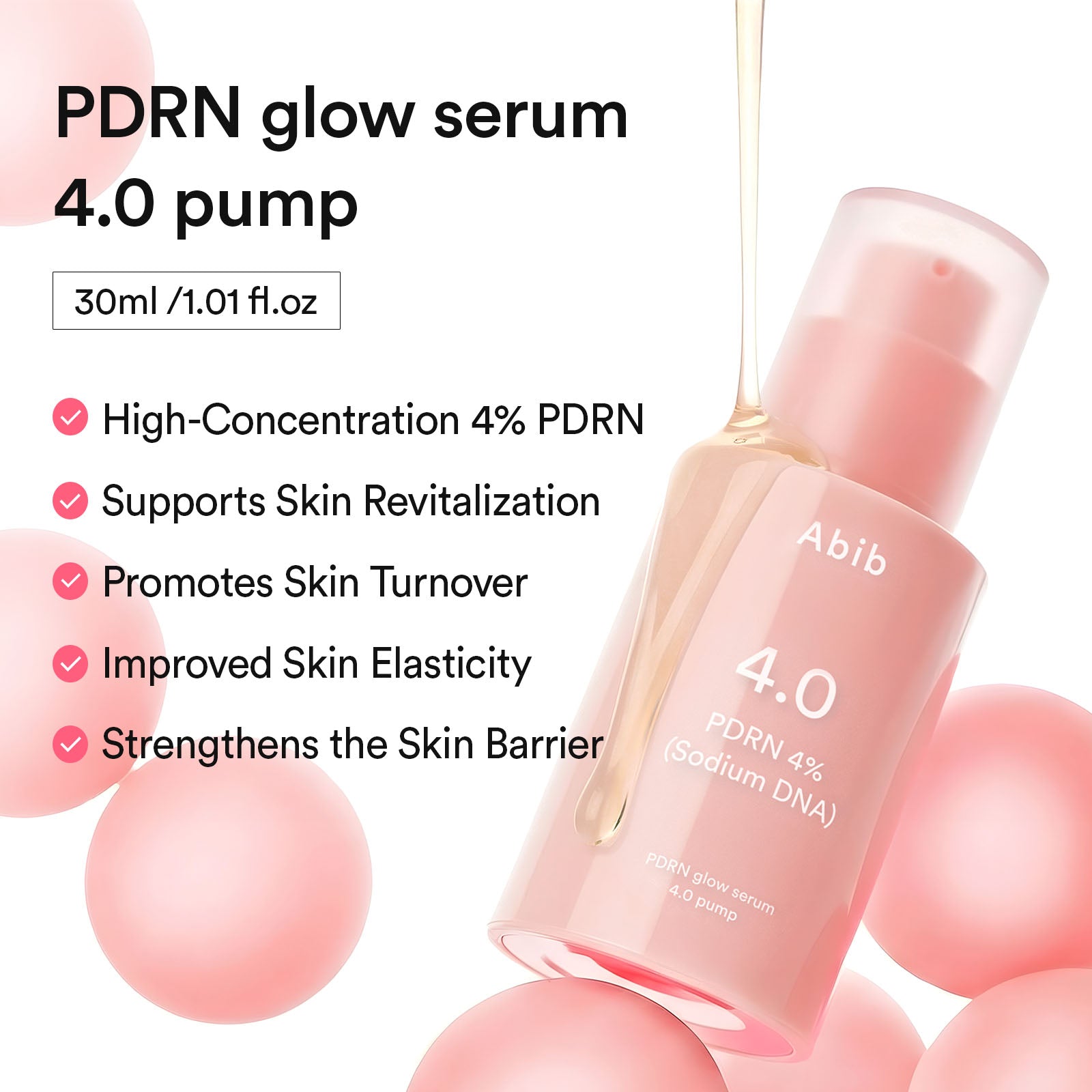 Abib - PDRN glow serum 4.0 pump (30ml)-thekimyoung.com