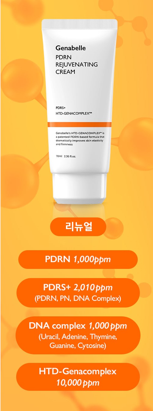 Genabelle PDRN Rejuvenating Cream 70ml Face Cream Genabelle