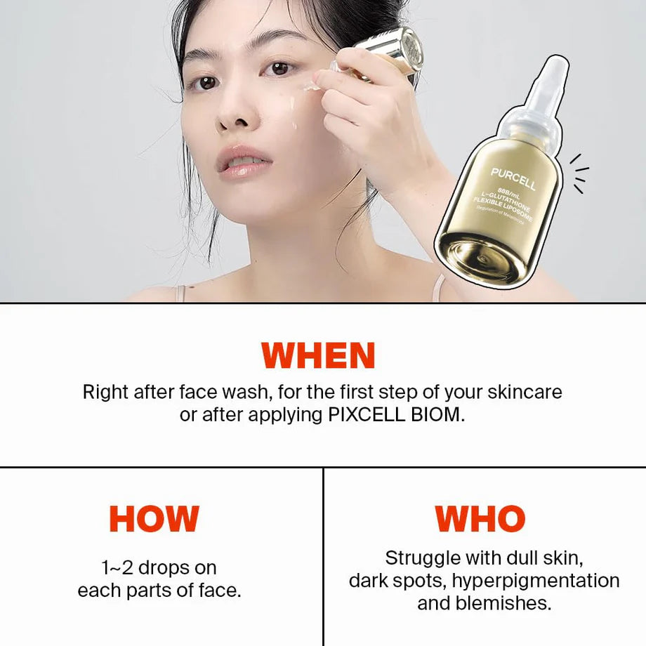PURCELL 88B/mL L-Glutathione Flexible Liposome-thekimyoung.com
