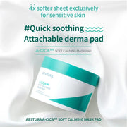 AESTURA A-Cica 365 Soft Calming Mask Pad (60 Pads) Toner Pad AESTURA
