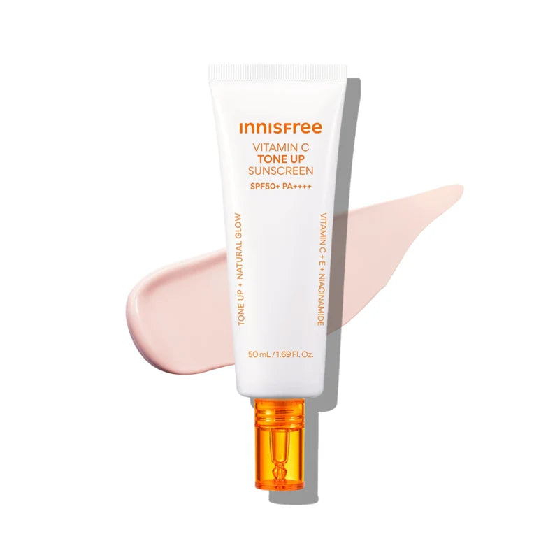 Innisfree Vitamin C Spot Tone-up Sunscreen 50ml-thekimyoung.com