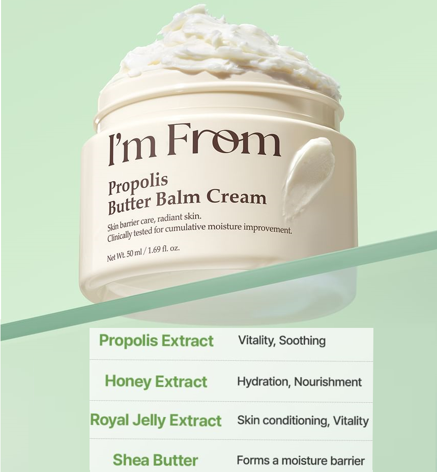 I'm From - Propolis Butter Balm Cream (50ml)-thekimyoung.com
