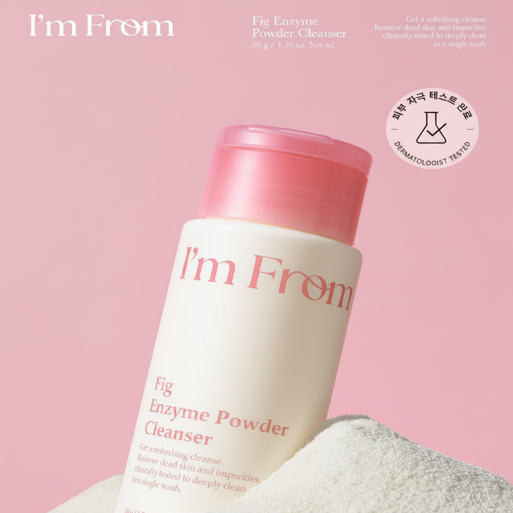 I'm From - Fig Enzyme Powder Cleanser (50g)-thekimyoung.com