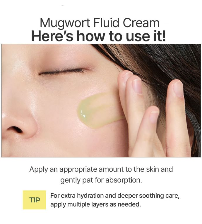I'm From - Mugwort Fluid Cream (50ml)-thekimyoung.com