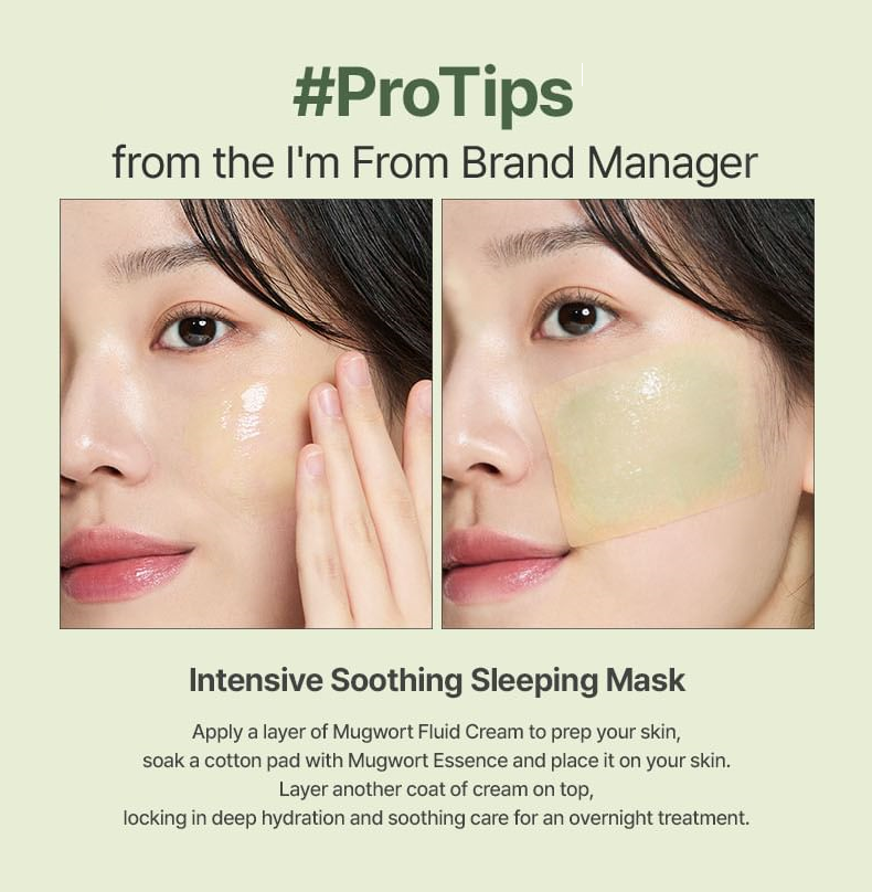 I'm From - Mugwort Fluid Cream (50ml)-thekimyoung.com