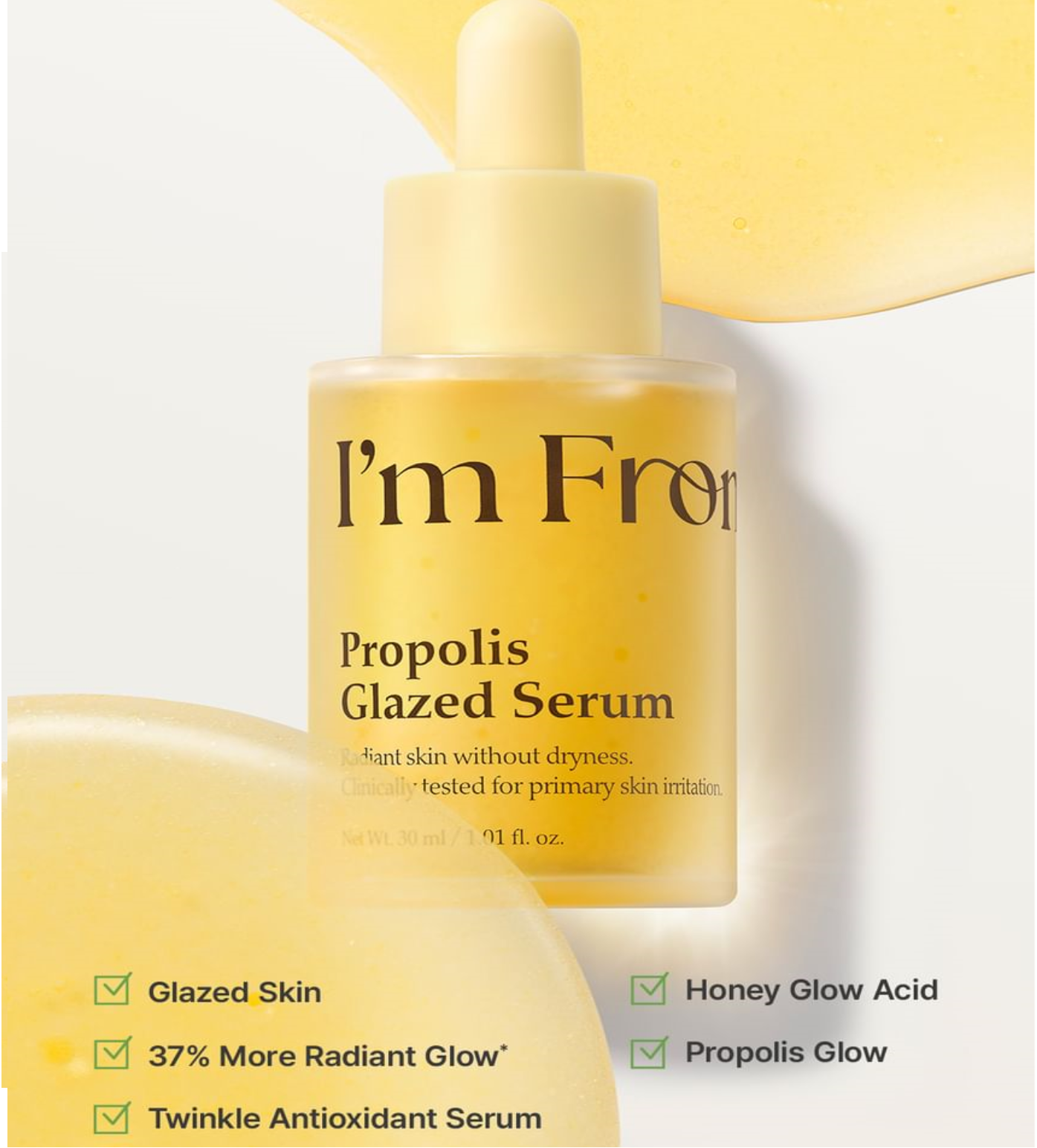 I'm From - Propolis Glazed Serum (30ml)-thekimyoung.com