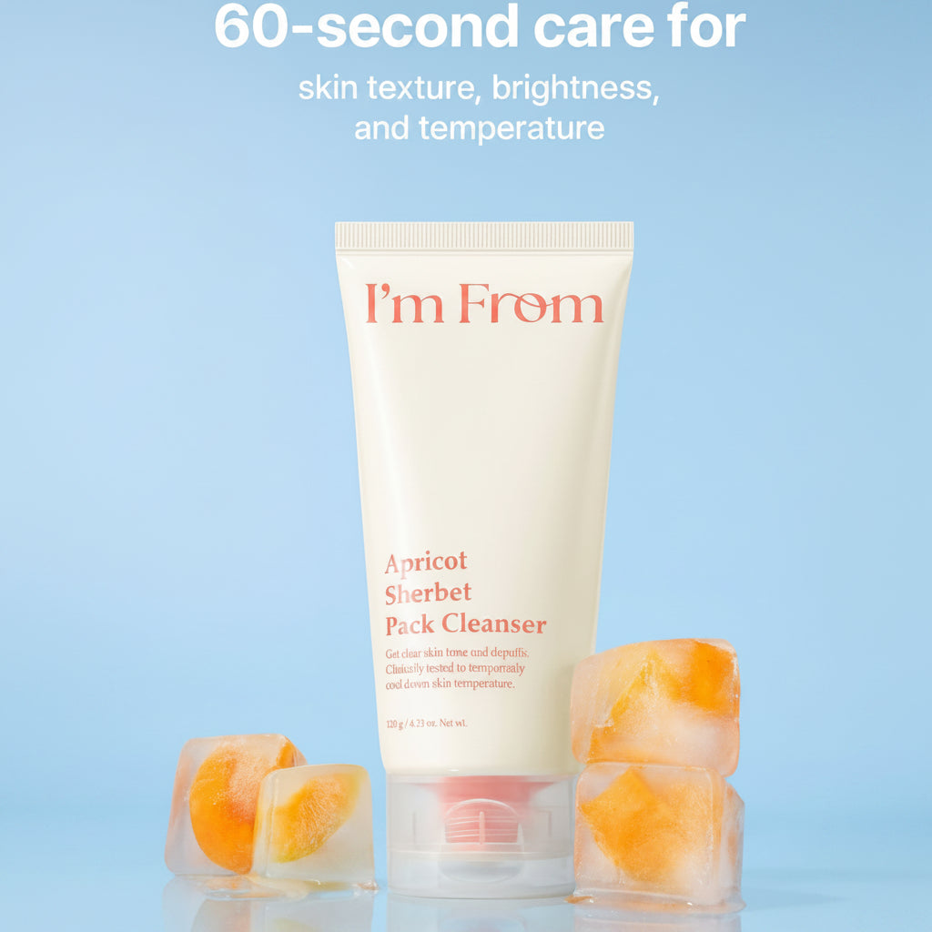I'm From - Apricot Sherbet Pack Cleanser-thekimyoung.com