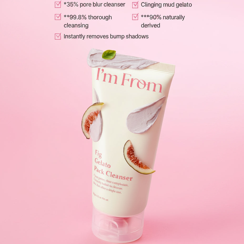 I'm From - Fig Gelato Pack Cleanser (120g)-thekimyoung.com